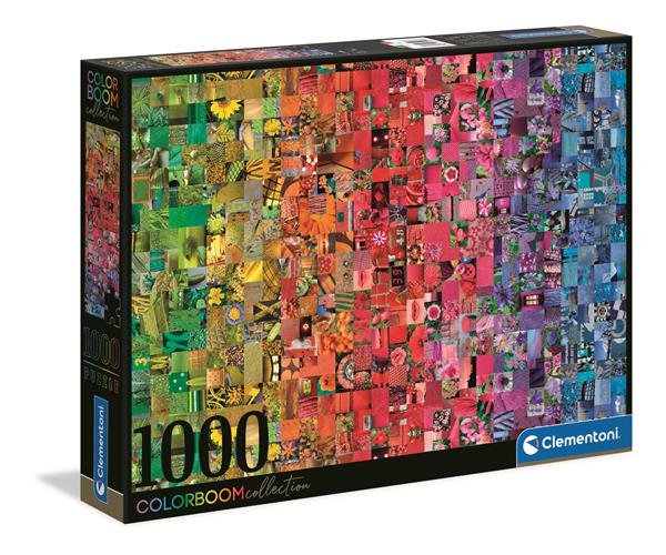 Pussel HQ Kollektion 1000 bitar - Frgexplosion Kollage