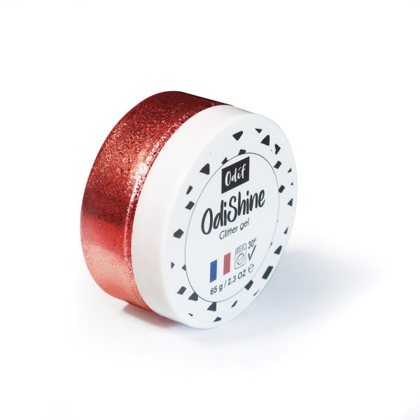 Glittergel ruby 70 ml Glittergel ruby 70 ml