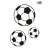 Stencils A4 - Fodbold