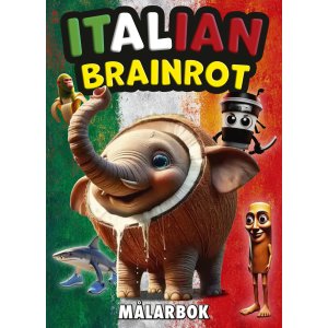 Italiensk hjernerot - fargeleggingsbok med populære figurer Italiensk hjernerot - fargeleggingsbok med populære figurer
