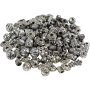 Perleblanding plast sølv 3-20 mm 50 g Perleblanding plast sølv 3-20 mm 50 g