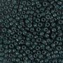 Rocaillep�rlor matt frozen 3 mm M�rkgr� 25 g