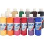 Plus Color Hobbymaling - standardfarger - 12 x 250 ml