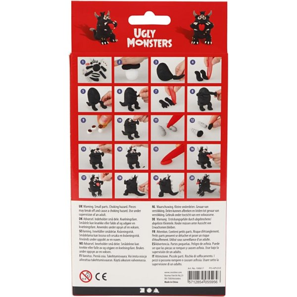 Funny Friend startset - svart - monster