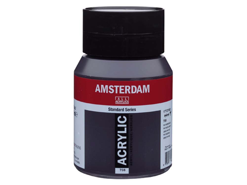 Amsterdam Akryl 500 ml - Payne s Grey - Akrylfarver, Kunstnerfarver