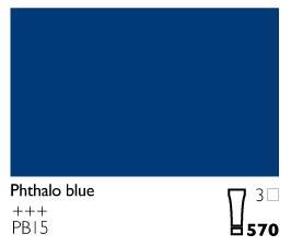 Cobra 150 ML - Oljemaling som kan fortynnes i vann-Phthalo blå - Oljemaling, Kunstnermalinger