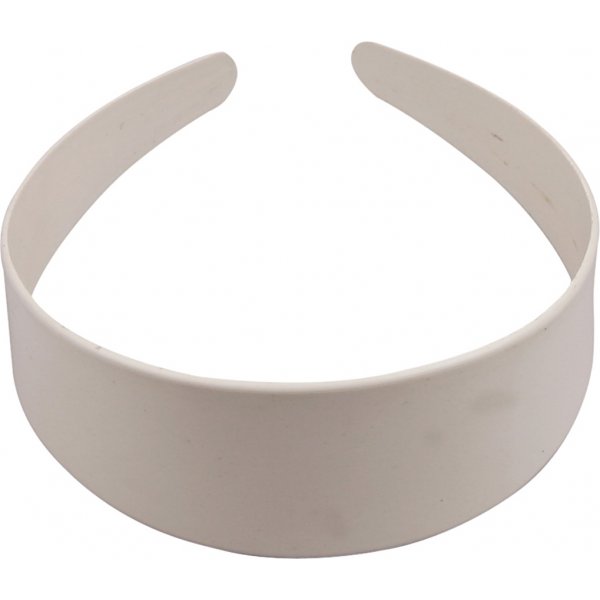 Diadem - 40 mm - vit Diadem - 40 mm - vit