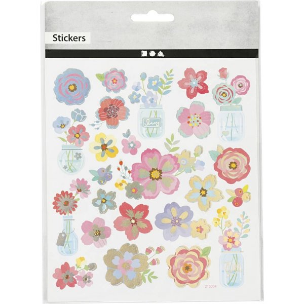Klistermärken - vårblommor Klistermärken - vårblommor