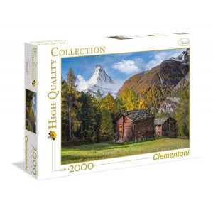 Pussel HQ Kollektion 2000 bitar - Facinationen med Matterhorn Pussel HQ Kollektion 2000 bitar - Facinationen med Matterhorn