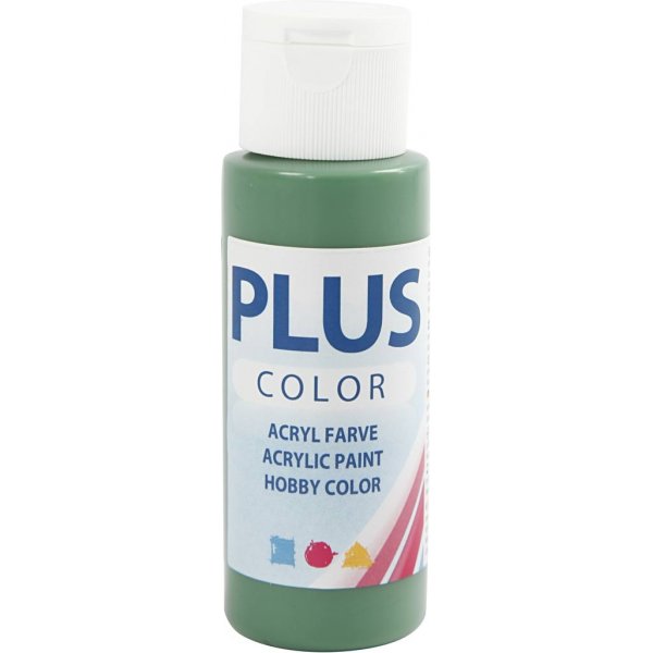 Plus Color Hobbyfärg - forrest green - 60 ml Plus Color Hobbyfärg - forrest green - 60 ml