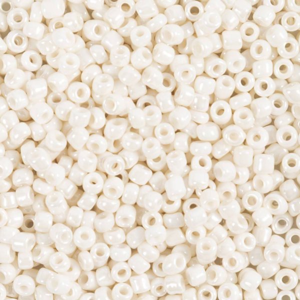 Rocaillep�rlor matt frozen 3 mm Rosa 25 g