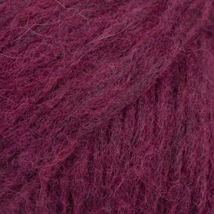DROPS Air Uni Colour garn - 50g - Vinröd (59) DROPS Air Uni Colour garn - 50g - Vinröd (59)