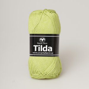 Svarta Fret Tilda Garn 50 g Lime (38)