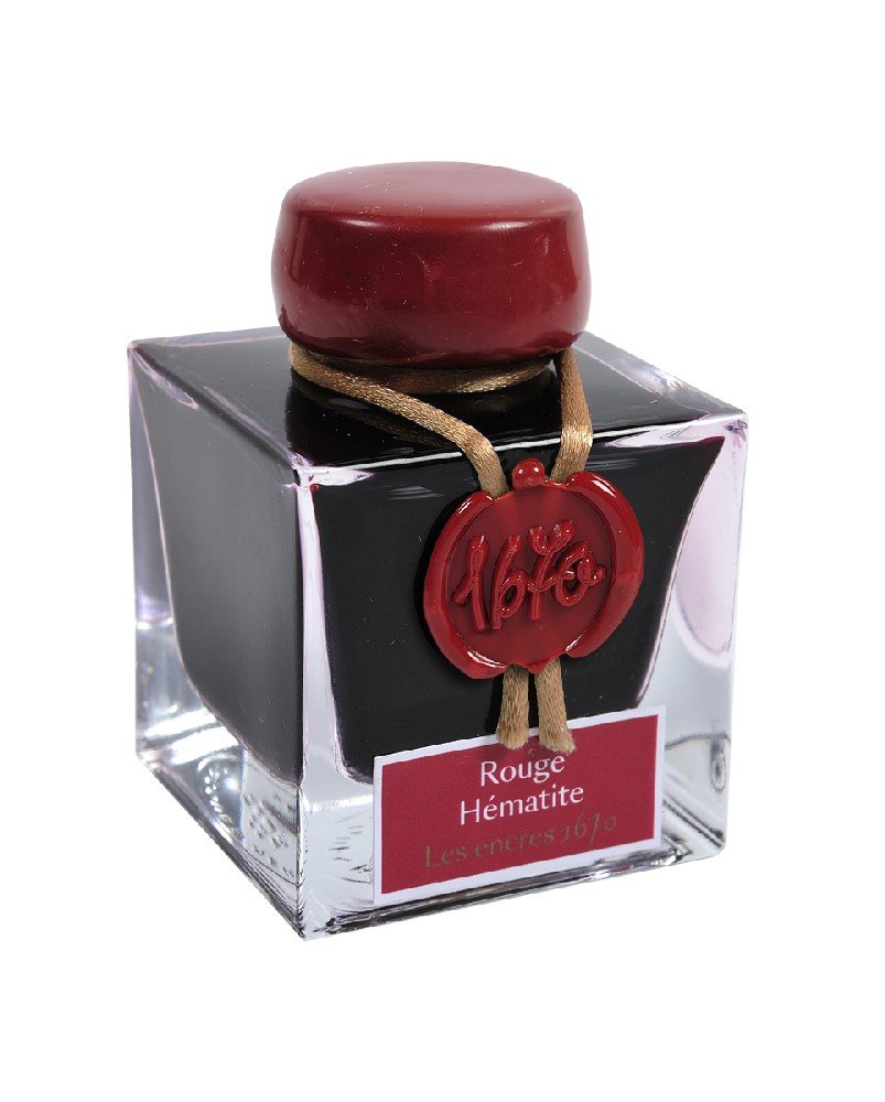 Blæk J.Herbin 1798 - Rouge Hematite - Tusch & Blæk, Kunstnerfarver