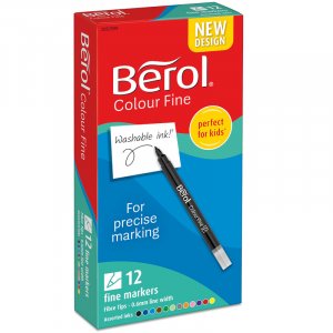 Fiberpen Berol - Color Fine - 12 penne