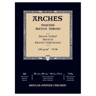 Skissepapir Arches 105 g - 26 x 36 cm