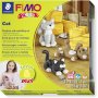 Modellereset Fimo Kids Form&Play - Katt