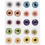 3D-ögon självlysande 20 mm 10 par - Ark 3D-ögon självlysande 20 mm 10 par - Ark