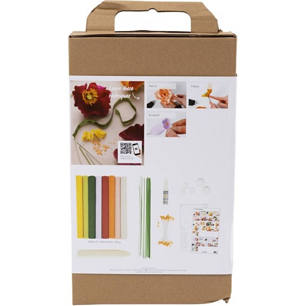 Start DIY Kit Kräppapper - mixade färger Start DIY Kit Kräppapper - mixade färger