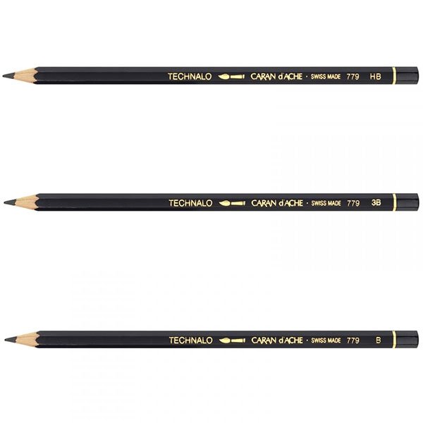 Grafitpenna Caran dAche Technalo W-Soluble Grafit