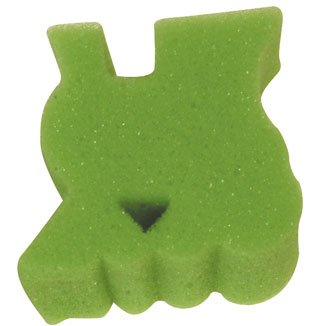 Skumgummist�mplar 6-pack, figurer 5 x 5 cm