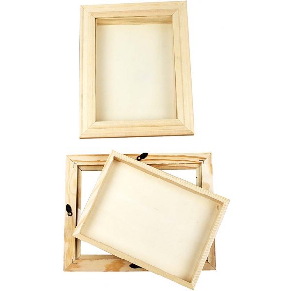 3D-ramar med glas 3D-ramar med glas