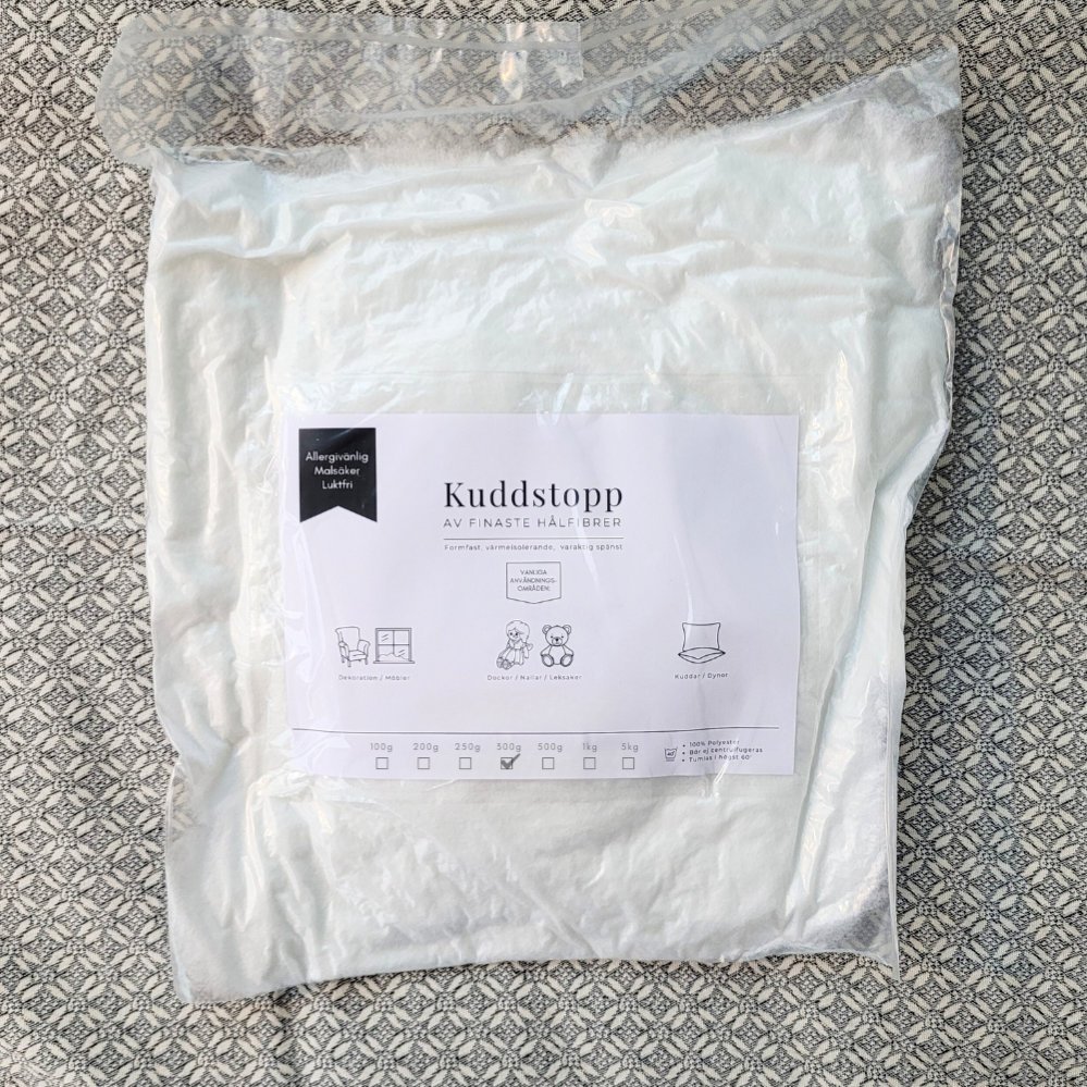 Polstring 300 g - Polyestervat - Polstring, Dekorationmateriale, Hobbymateriale, Håndværk