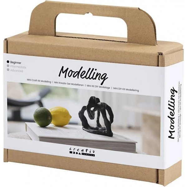 Mini DIY Kit Modellera, svart, Skulptering Mini DIY Kit Modellera, svart, Skulptering