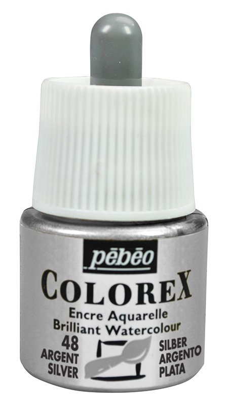 Marker - Pebeo Colorex - Sølv - Tusch & Blæk, Kunstnerfarver