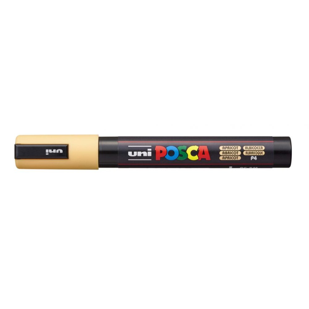 Uni Posca Marker PC-5M - Abrikos - Posca-penne, Markers, Penne, Penne, kridt & tusch