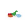 Patagom-form med tre dinosauriefigurer Patagom-form med tre dinosauriefigurer