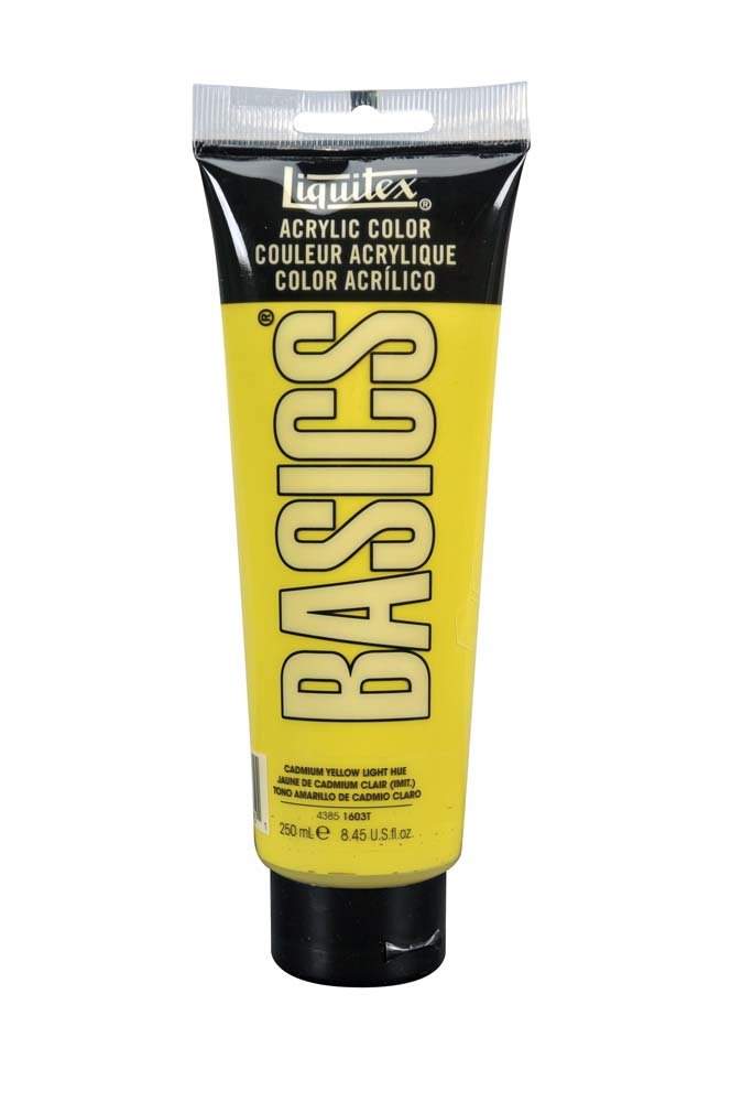 Akrylfärg Liquitex 250 ml - 160 Cadmium yellow light hue - Akrylfärger, Konstnärsfärger