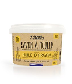 Tvålbas med arganolja 500 g Tvålbas med arganolja 500 g