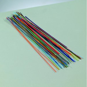 Trådemalje l ~ 150-170 mm - Blandede Farver - 10 g lange tråde