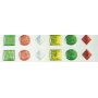 Epoxistickers julmix 12 mm, 78-pack Epoxistickers julmix 12 mm, 78-pack