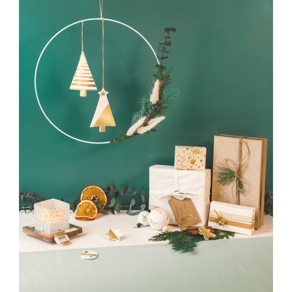 Utstickare julmotiv 3-pack i rostfritt st�l