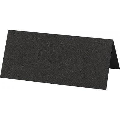 Plasseringskort - svart - 20 stk