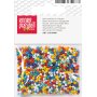 Rocaillep�rlor 2,5 mm 20 g blandade f�rger