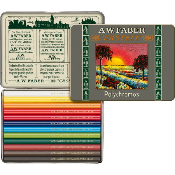 Frgpennset Polychromos 111th anniversary replika - 12 pennor