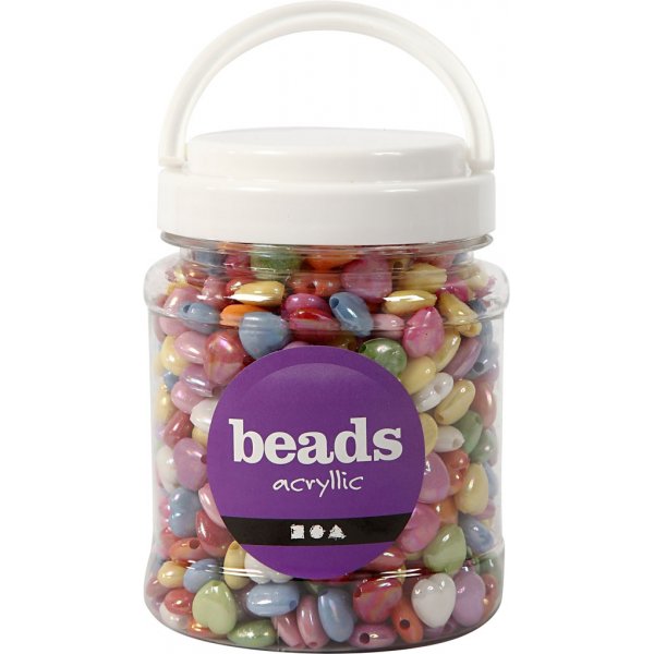 Hjärtmix - mixade färger - 700 ml Hjärtmix - mixade färger - 700 ml