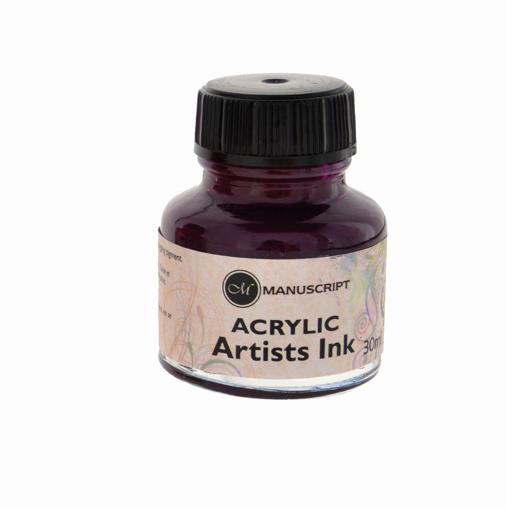 Akrylbläck 30 ml - Lila - Tusch & Bläck, Konstnärsfärger