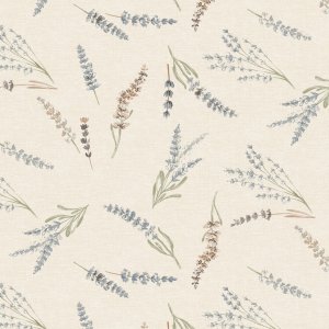 Vaxduk med Lavendel motiv