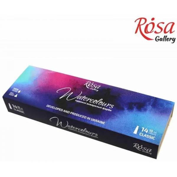 Akvarellfrgset ROSA Gallery - Trlda 14 x 10 ml
