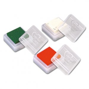 Stämpeldyna Pigment 2,5 x 2,5 cm - vit VersaColor mini Stämpeldyna Pigment 2,5 x 2,5 cm - vit VersaColor mini