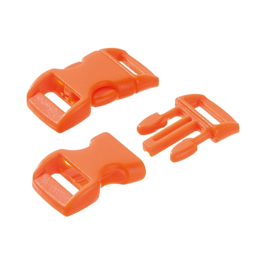 Klikspænde 11/14 mm - orange - Spænder, Knapper & fastgørelsesmidler, Sytilbehør