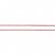 Twistet Snor 0,5 cm - Lysrosa
