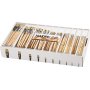 Natur Line Penslar - nr. 00+0+1+2+4+8+12+14+20+22 - platta - 10 x 12 st