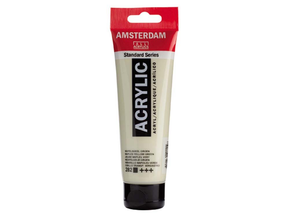 Amsterdam Akrylmaling 120 ml - Naples Gulgrøn - Akrylfarver, Kunstnerfarver