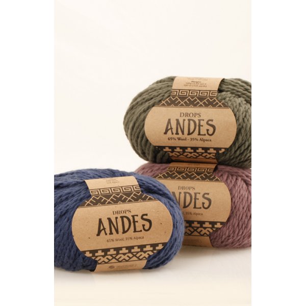 Drops Andes garn - 100g Drops Andes garn - 100g