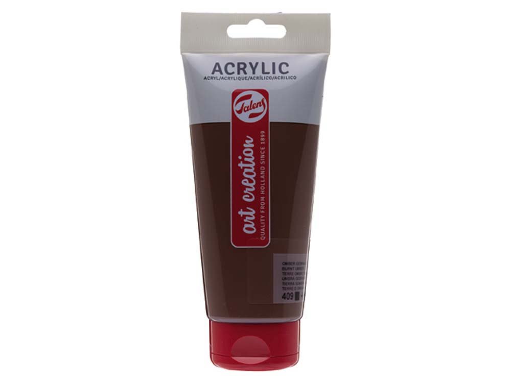 Akrylmaling Art Creation 200 ml - Burnt Umber - Akrylmalinger, Kunstnermalinger